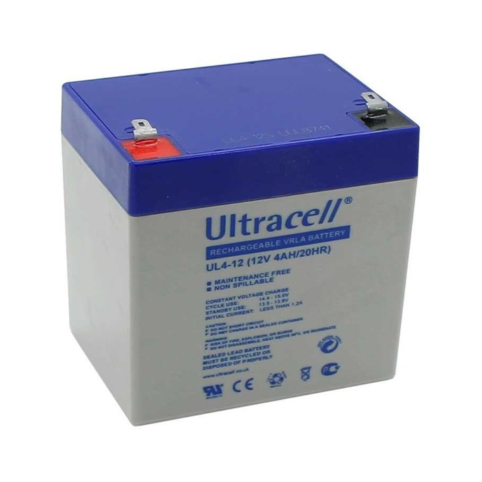 SL7-12 - Sparetronics, 7Ah, 12V, Lead-Acid Battery ultracell ultracell ul4 12 12v 4ah bleiakku agm blei gel akk bleiakkus