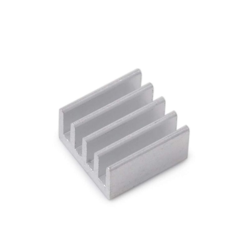 EuisdanAA 10 Pcs 9mm x 9mm x 5mm Aluminum Heatsink