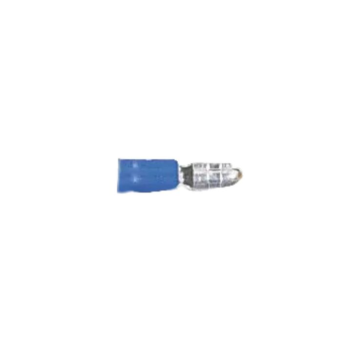 Bullet Terminal, MPD, 16AWG to 14AWG, 2 mmÂ², Male Bullet, Blue, Vinyl