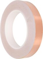 Copper Protection Tape, 20mm High Temperature Resistant Copper Foil Tape for Computers