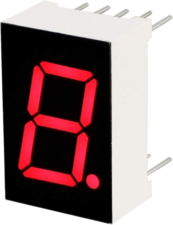 5611AH Anode 10-Pin 1 Bit 7 Segment - 1-Digit - LED Display Digital Tub