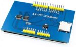 Besomi Electronics LCD for Arduino Uno and Mega2560 - Plug-and-Play Display Module with 480x320 Resolution and Touch Function Support - Enhance Your Arduino Projects with Crystal-Clear Visuals