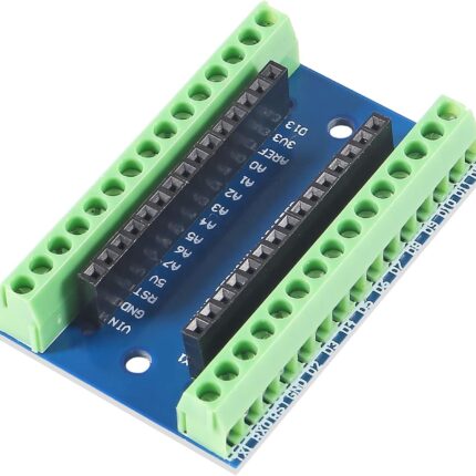 Nano Terminal Adapter V1.0 -, Compact Design for Arduino and Raspberry Pi Projects.