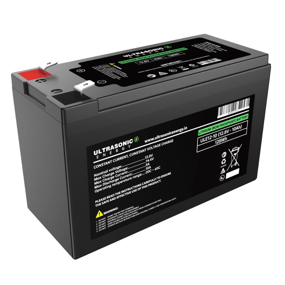 Ultrasonic LTT-LAR1210P2 LiFePO4 Battery -voltage: 12.8V, capacity: 10AH