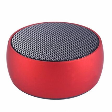 Simplicity BS01 Red Portable Wireless Bluetooth Speaker , Compact Wireless Sound Device