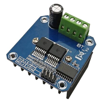 BTS7960 high current 43A H-bridged  Motor Driver Module for Arduino