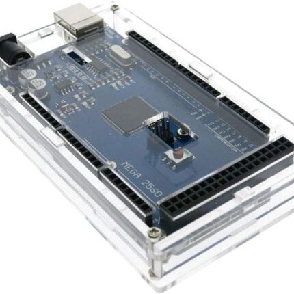 Acrylic Case for Arduino 2560 R3 - Full Cover Enclosure for Arduino Mega 2560 R3.