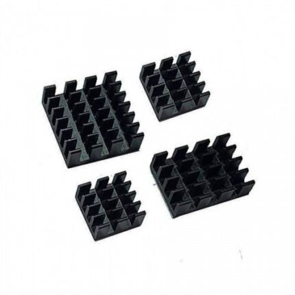 LT-HS4  4 pcs  Heatsink Assortment Kit - Small Cooler Aluminum Heat Sink Set