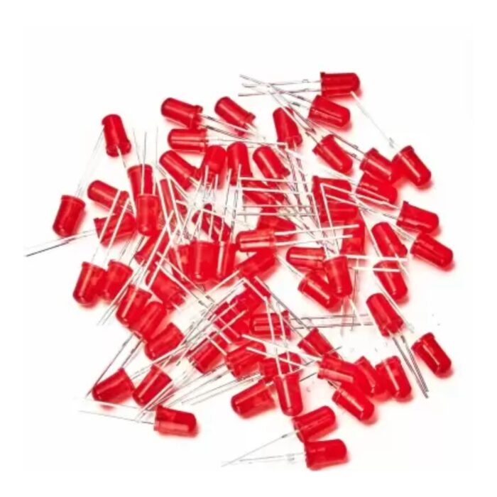 50 LED light red kit 50 200 OHM resistors for Arduino and Raspberry Red 2