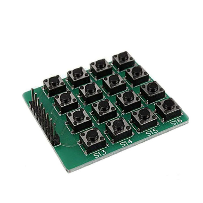 4x4 16-Key Matrix Keypad Module - Tactile Push Button Board SRSx0296 1