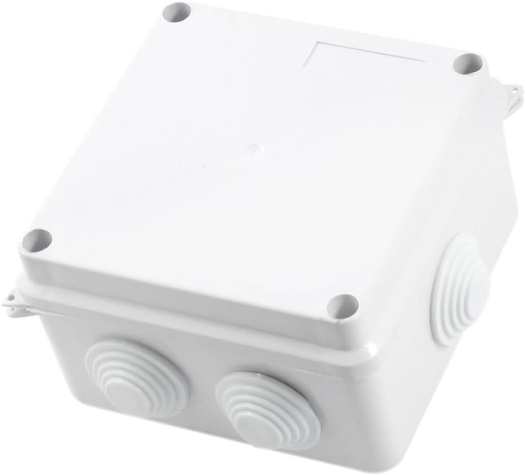 IP65 Enclosure Box 100x100x70mm - Waterproof Electrical Project Housing