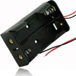 3.7V 18650 2 way battery holder- Durable Battery Storage and Organizer .