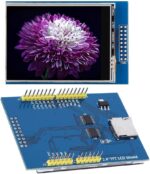 UNO R3 2.8 TFT Touch Screen with SD Card Socket - High-Resolution LCD Display for Arduino and Raspberry Pi Projects .