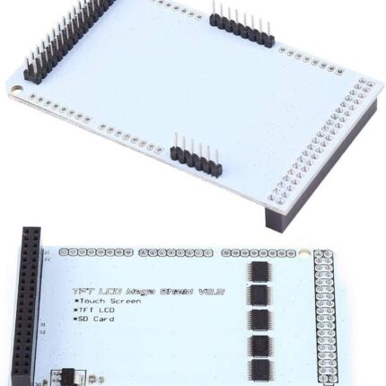 TFT LCD Mega Expansion Shield V2.2 for Arduino MEGA -Dual-Mode Compatibility (8-bit and 16-bit) - Simultaneous SD Card and Touch Function Support