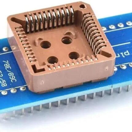 Besomi Electronics PLCC44 to DIP40 IC Adapter Socket - Professional Converter for Interchanging PLCC and DIP Integrated Circuits - Ideal for Versatile Electronics Prototyping