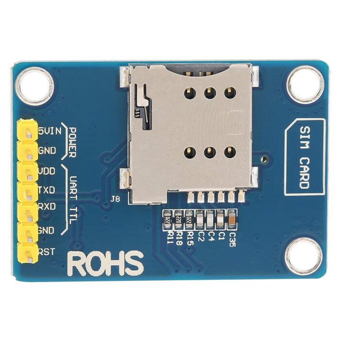 V2.2 SIM800L Quad-Band GSM/GPRS Module with Bluetooth, FM, Embedded AT - Complete Wireless Solution for Radio Antennas .