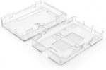 Transparent Acrylic Case for Arduino UNO - No Screws-ABS Plastic Case Transparent Protective Box for Arduino R3 CH340 ATmega328P Atmega16U2 Uno Board