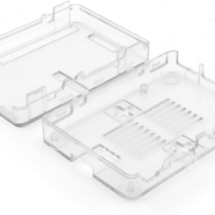 Transparent Acrylic Case for Arduino UNO - No Screws-ABS Plastic Case Transparent Protective Box for Arduino R3 CH340 ATmega328P Atmega16U2 Uno Board