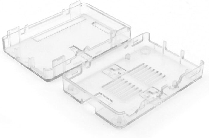 Transparent Acrylic Case for Arduino UNO - No Screws-ABS Plastic Case Transparent Protective Box for Arduino R3 CH340 ATmega328P Atmega16U2 Uno Board