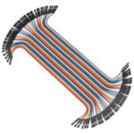 Male to Male Jumper Wires 20cm Set of 40 - Flexible and Durable Connectivity for Electronics Projects