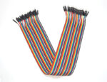 Male to Male Jumper Wires  40cm, Set of 40 -for Seamless Electronics Prototyping