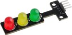 LED Traffic Light Module-Signal Indicator, Red Yellow Green, Easy Integration for Educational Projects