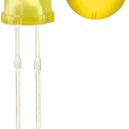 5 MM Yellow LED-Long-Lasting for DIY Projects & Electronic Devices