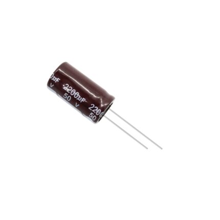 Electrolytic Capacitor 2200uF 50V -High-Capacity, Superior Energy Regulation for Electronics