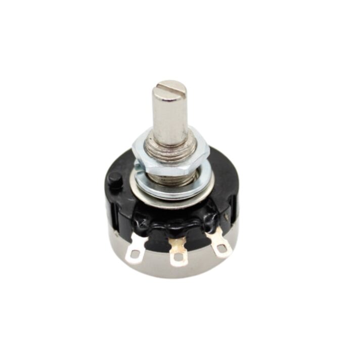 RV24YN B502 5K Ohm Potentiometer- Rotary Taper, High Precision, Durable for Industrial and Audio Use