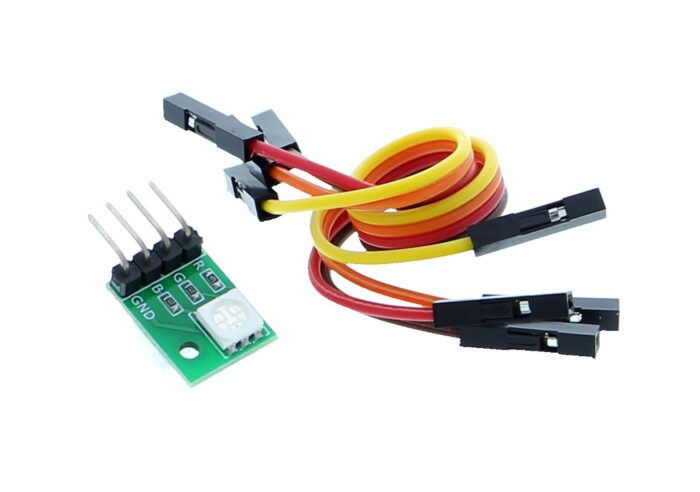 RGB LED FOR Arduino and Raspberry Pi-with connestion cable- RGB LED Module for Colorful Lighting Projects