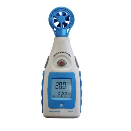 PeakTech TM840M Digital Anemometer for Wind Speed Measurement