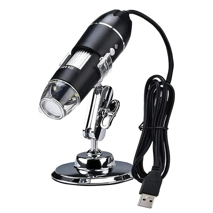 U800X USB LED Digital Microscope for Magnification and Inspection-Video Camera+Stand