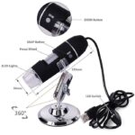 U800X USB LED Digital Microscope for Magnification and Inspection-Video Camera+Stand