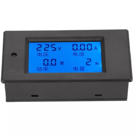 PZEM-021 LCD Display Digital AC Voltage Current Power Energy Meter 20A, Energy Meter for Power Measurement