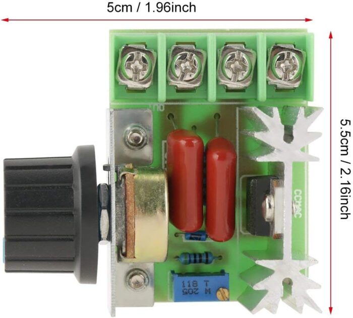 PWM 12-60VDC 10A Motor Speed Controlle-r Voltage Regulator Motor for DC Motors