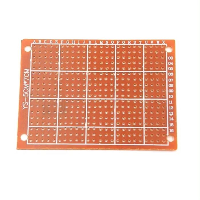 PCB Brown Board (5 X 7CM)- Brown PCB Board for Electronics Prototyping