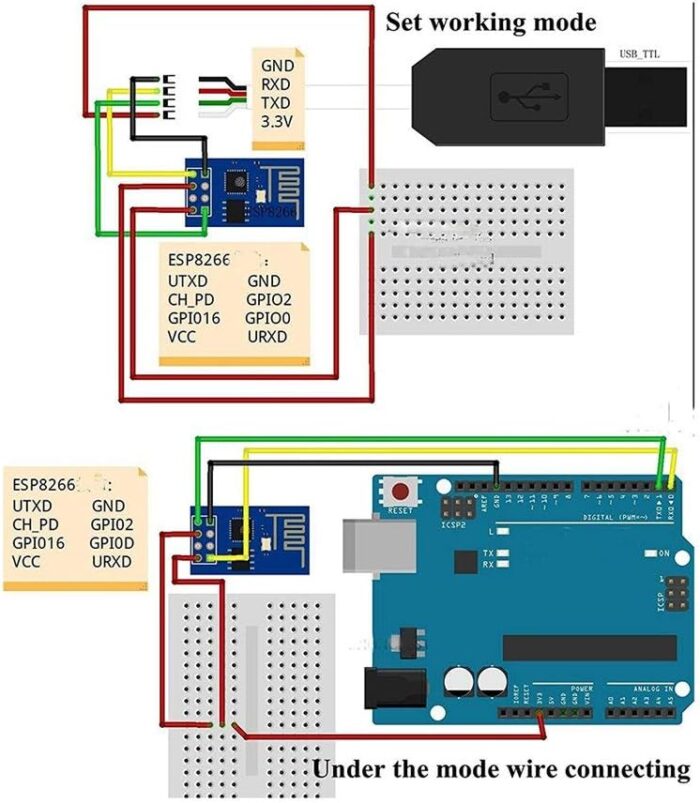 ESP8266 ESP-01 Wi-Fi Module