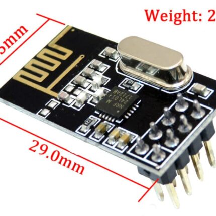 NRF24L01+PA+LNA-RF -Wireless Transceiver Module-Long Range, High Sensitivity, Ideal for IoT and Robotics Projects.